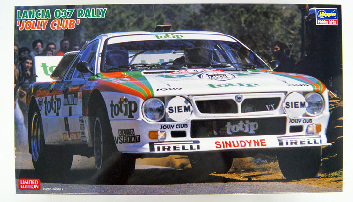 Hasegawa 20399 Lancia 037 Rally 'Jolly Club' 1/24 scale kit