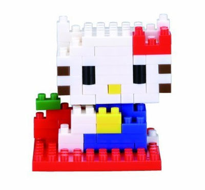 Kawada NBCC-001 nanoblock Hello Kitty (4972825143193)