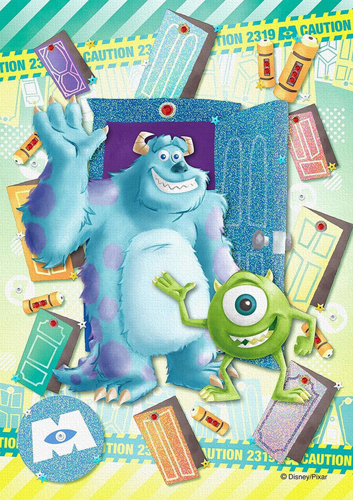 Epoch Jigsaw Puzzle Decoration 72-014 Disney Monsters, Inc. -Beyond the Door- (108 Pieces)