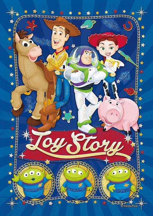 Epoch Jigsaw Puzzle Decoration 72-013 Disney Toy Story Enjoy Playtime (108 Pieces)