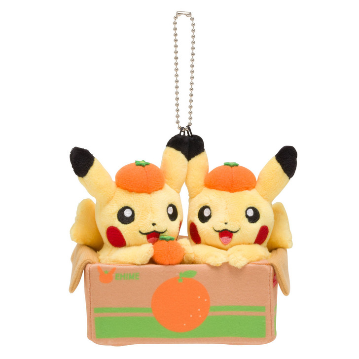 Pokemon Center Original Mascot Pair Pikachu Ehime Mikan