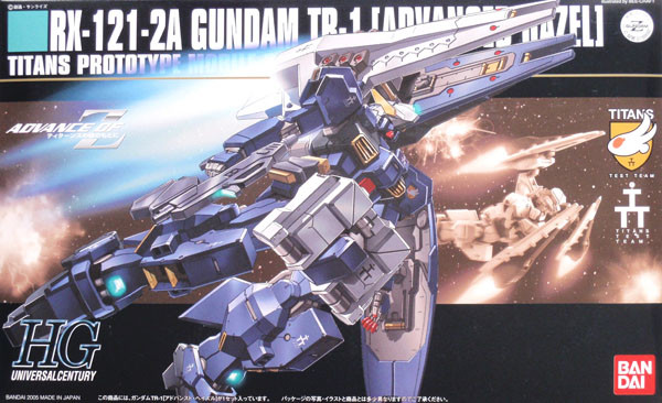 Bandai HGUC 057 Gundam RX-121-2A TR-1 ADV HAZEL 1/144 Scale Kit (4573102606600)