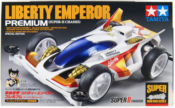 Tamiya Mini 4WD 95427 Liberty Emperor Premium Super-II Chassis 1/32