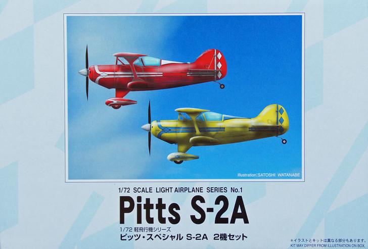 Arii 132685 Pitts S-2A (2 plane) 1/72 Scale Kit (Microace) (4968279132685)
