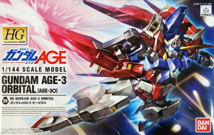 Bandai Gundam HG AGE-26 AGE-3 Orbital (AGE-3O) 1/144 Scale Kit (4573102628305)