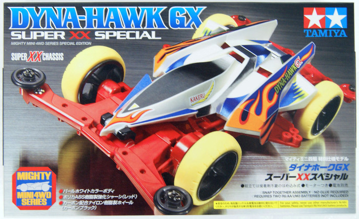 Tamiya Mini 4WD 95467 Dyna-Hawk GX Super XX Special Super XX Chassis