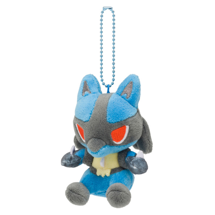 Pokemon Center Original Mocchiri Mascot Pokemon Dolls Lucario