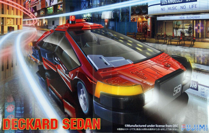 Fujimi 091358 Deckard Sedan 1/24 Scale Kit (4968728091358)