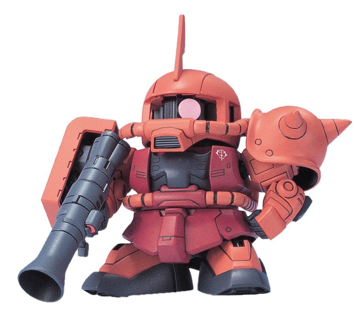 Bandai SD BB 231 Gundam Zaku II Plastic Model Kit