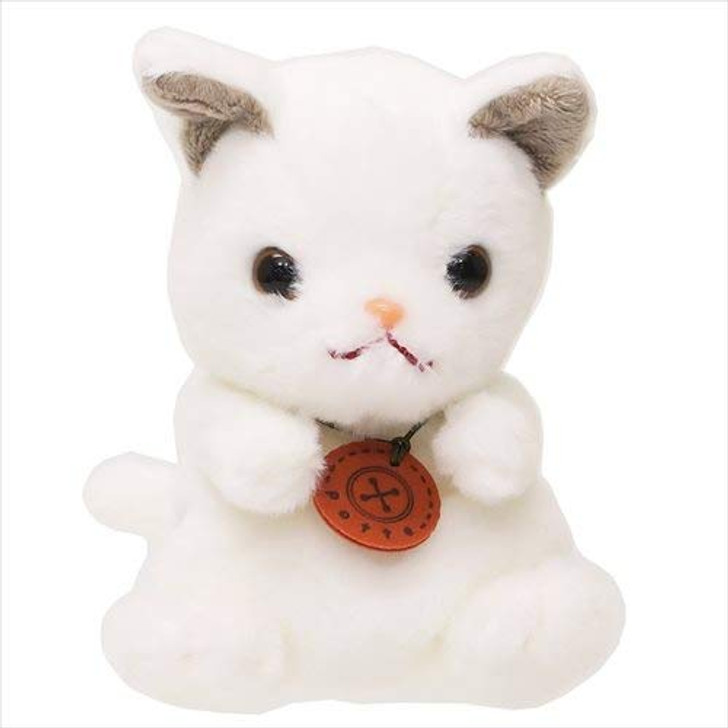 Sun Arrow Potte Plush Doll Shironeko White Cat TJN