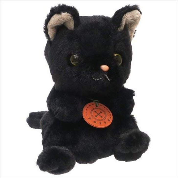 Sun Arrow Potte Plush Doll Kuroneko Black Cat TJN