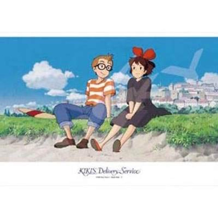 Ensky Jigsaw Puzzle 108-415 Kiki's Delivery Service Talking at Seaside (108 Pieces)