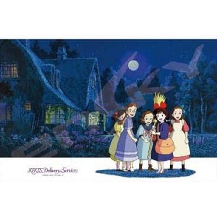 Ensky Jigsaw Puzzle 300-424 Kiki's Delivery Service Night Departure (300 Pieces)