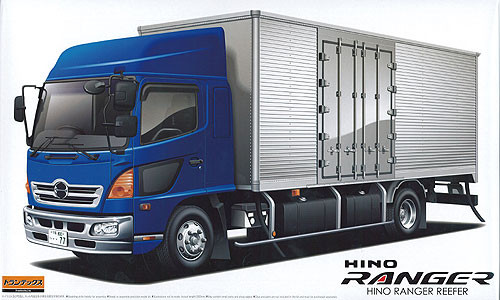 Aoshima 50491 Hino Ranger Truck Reefer 1/32 Scale Kit (4905083050491)