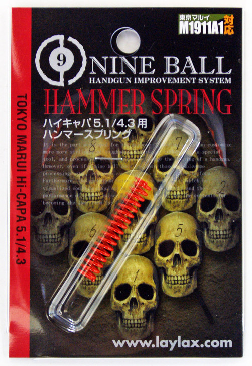 Laylax Nine Ball Tokyo Marui Hi-CAPA 5.1 / 4.3 & M1911A1 Hammer Spring 580783