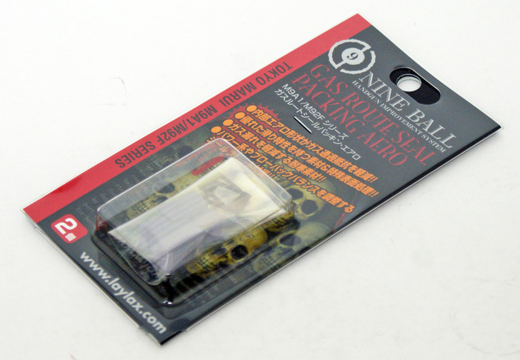 Laylax Nine Ball Tokyo Marui M9A1 / M92F Gas Route Seal Packing Aero 2pcs 180020