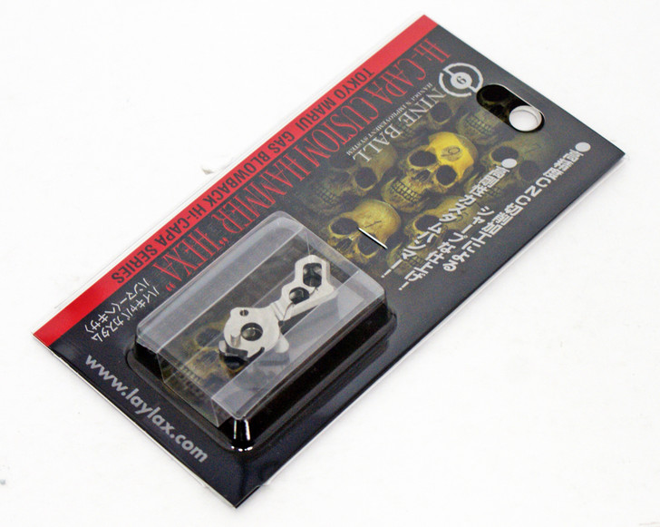 Laylax Nine Ball Custom Hammer HEXA Silver for Tokyo Marui Hi-Capa Series 144201