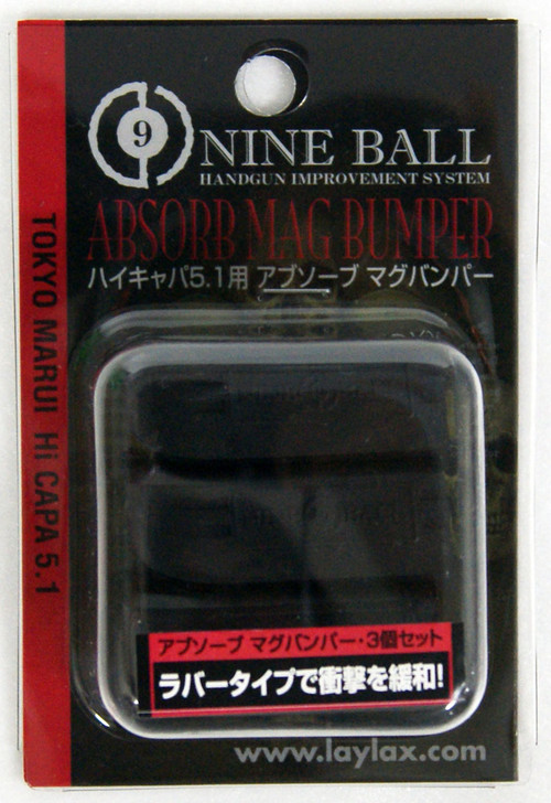 Laylax Nine Ball Absorb Mag Bumper 3pcs for Tokyo Marui Hi-CAPA5.1 587393