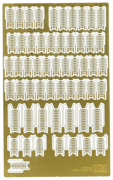 Fujimi MS35002 IJN Stair Set Etching Parts 1/350 Scale