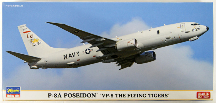 Hasegawa 10830 'The Flying Tigers' P-8A Poseidon VP-8 1/200 Scale Kit