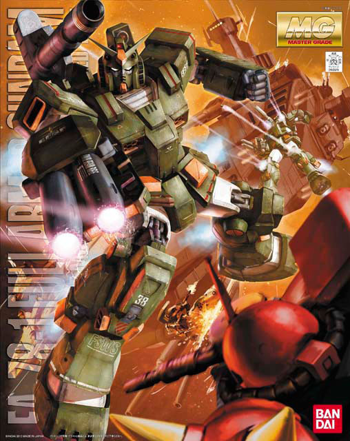 Bandai MG 623768 Gundam FA-78-1 Full Armor Gundam 1/100 Scale Kit (4543112623768)