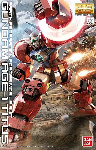Bandai MG 753175 Gundam Age-1 Titus 1/100 Scale Kit (4543112753175)