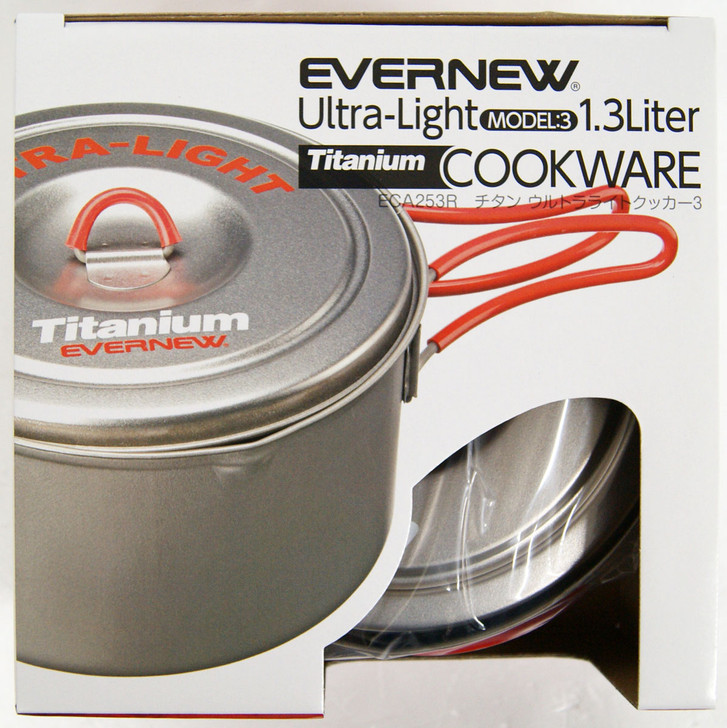 Evernew ECA253R Ultralight Series Titanium Ultra Light Pot #3