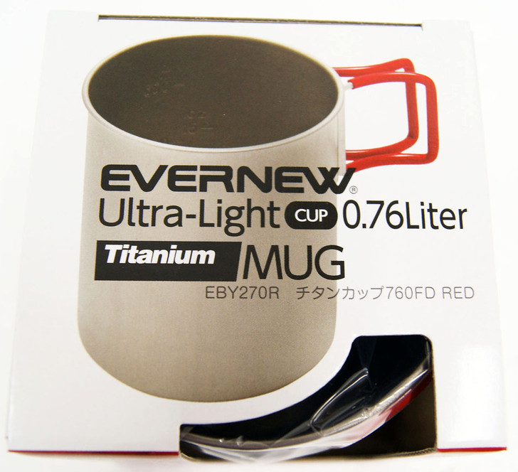 Evernew EBY270R Ultralight Series Titanium Cup 760FD