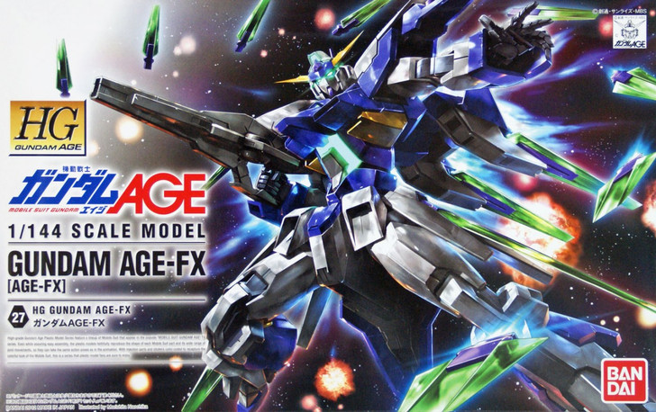 Bandai Gundam HG AGE-27 Gundam AGE-FX 1/144 Scale Kit (4573102573889)