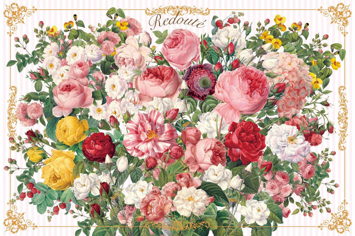 Epoch Jigsaw Puzzle 11-591 Redoute Flower Bouquet (1000 Pieces)