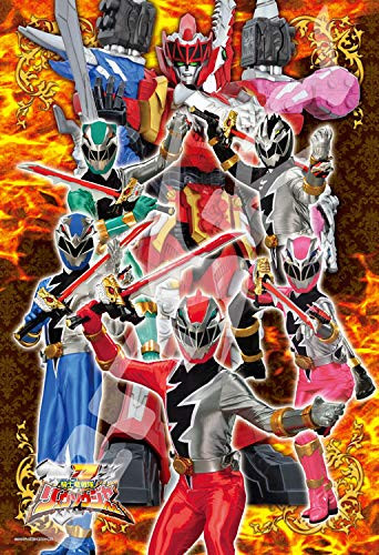 Ensky Jigsaw Puzzle 108-L730 Kishiryu Sentai Ryusoulger In One of Soul! (108 L-Pieces)