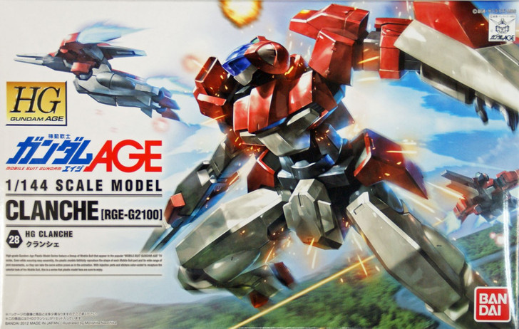 Bandai Gundam HG AGE-28 CLANCHE (RGE-G2100) 1/144 Scale Kit (4573102628312)