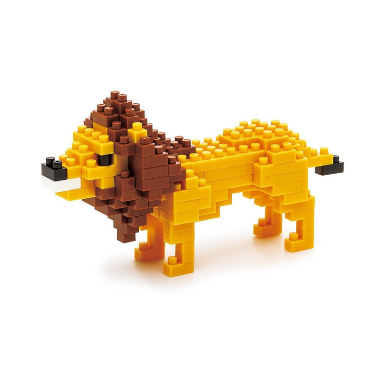 Kawada NBC-057 nanoblock Lion (4972825143506)