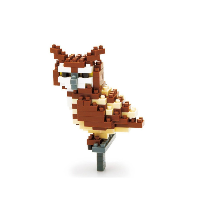 Kawada NBC-059 nanoblock Eurasian Eagle Owl (4972825143520)
