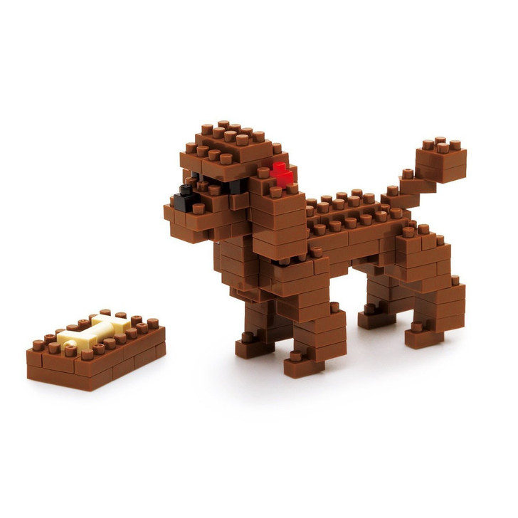 Kawada NBC-060 nanoblock Toy Poodle (4972825143537)