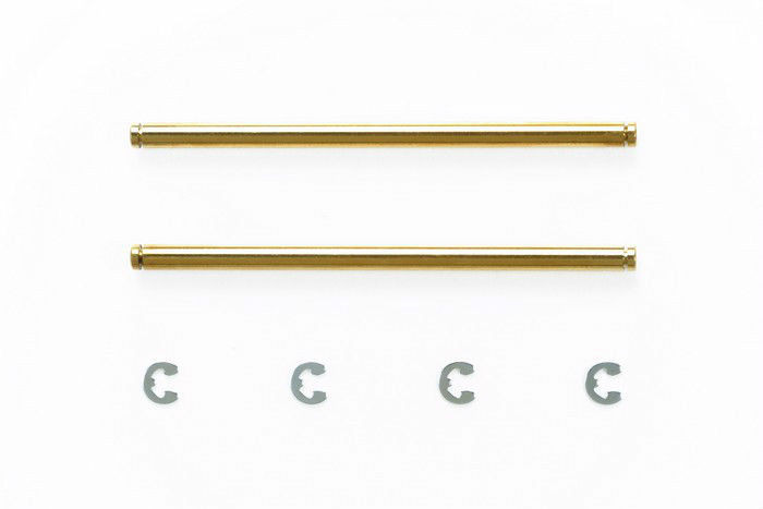 Tamiya 54615 (OP1615) M-05 Ver.II 3x58mm Titanium Coated Sus Shaft (2pcs)