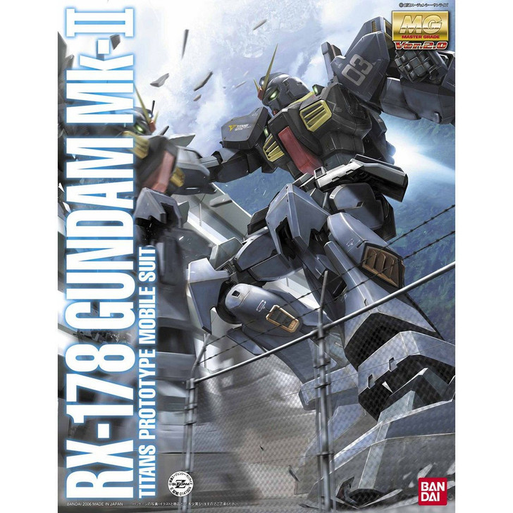 Bandai MG 1/100 RX-178 Gundam Mk-II Ver. 2.0 Titans Plastic Model