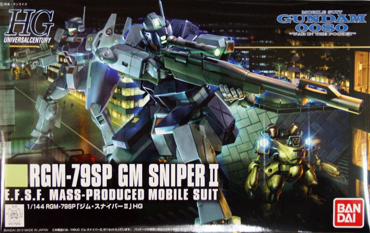 Bandai HGUC 146 Gundam RGM-79SP GM SNIPER II 1/144 Scale Kit (4573102592491)