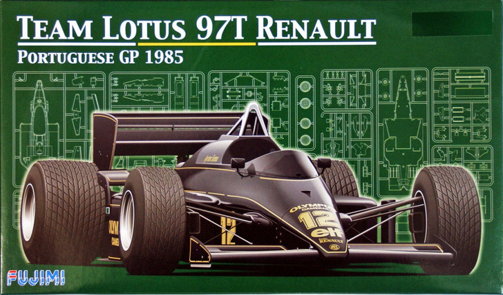 Fujimi GP23 090641 F1 Team Lotus 97T Renault Portuguese GP 1985 1/20 Scale Kit 090641 (4968728090641)