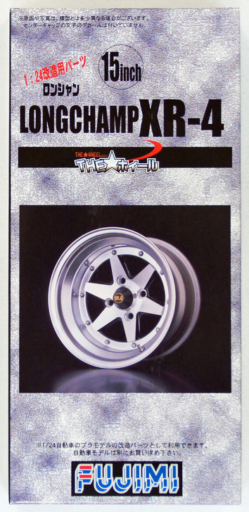Fujimi TW10 Longchamp XR-4 Wheel & Tire Set 15 inch 1/24 Scale Kit (4968728192789)