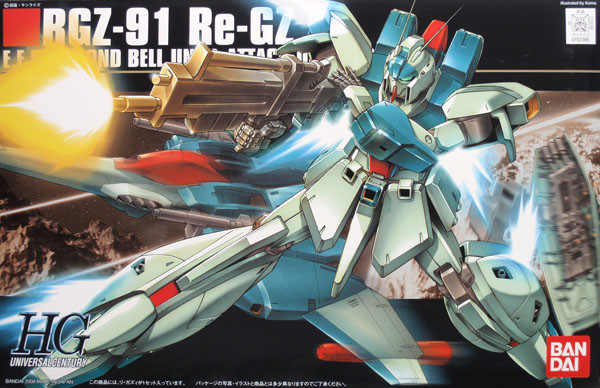 Bandai HGUC 085 Gundam RGZ-91 Re-GZ 1/144 Scale Kit (4573102587787)