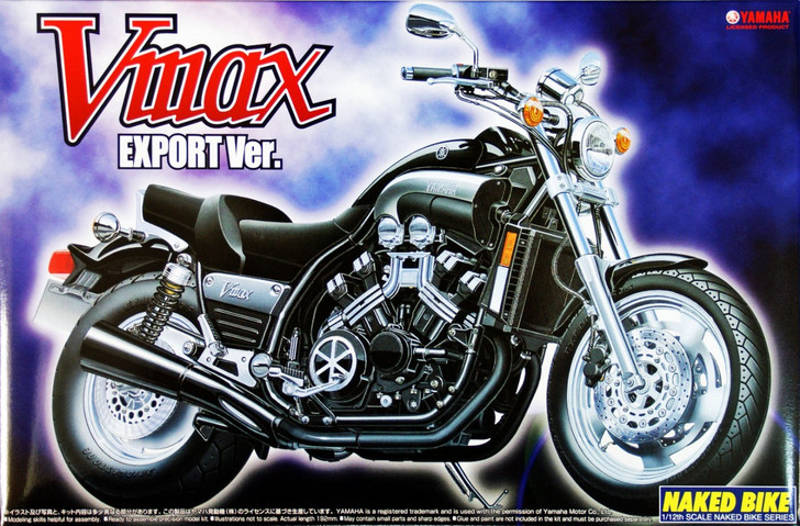 Aoshima Naked Bike 29 49457 Yamaha Vmax (V-max) Export Version 1/12 Scale Kit