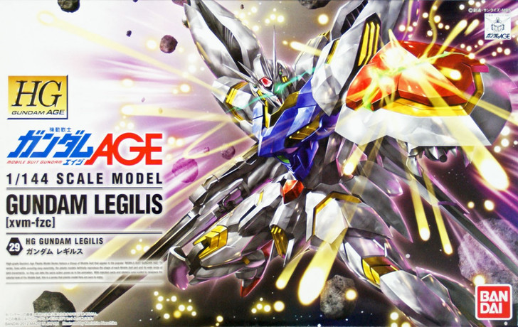Bandai Gundam HG AGE-29 Gundam Legilis (xvm-fzc) 1/144 Scale Kit (4573102603708)
