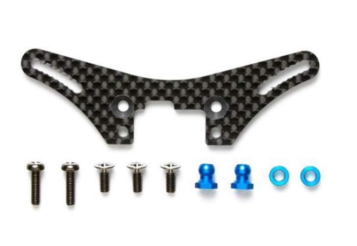 Tamiya 54547 (OP1547) TA06 Carbon Damper Stay (For Short Dampers/Front)