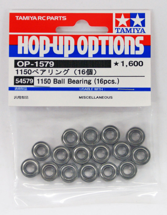 Tamiya 54579 (OP1579) 1150 Bearing 16pcs