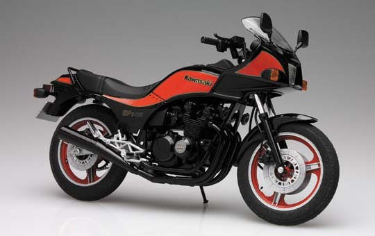 Aoshima Naked Bike 14 47552 Kawasaki GPz400 1983 1/12 Scale Kit (4905083047552)