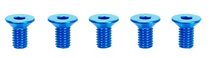 Tamiya 42328 RC 3x6mm CS Hex Head Screws (Blue/5pcs)