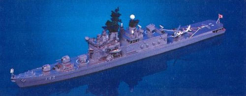 Pit-Road Skywave J-6 JMSDF DD-H143 Shirane 1/700 Scale Kit (4986470010779)