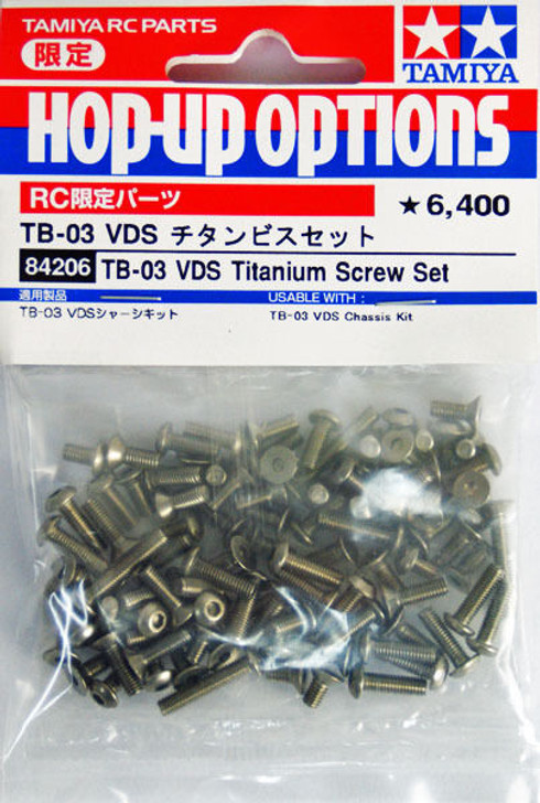 Tamiya 84206 TB-03 VDS Titanium Screw Set