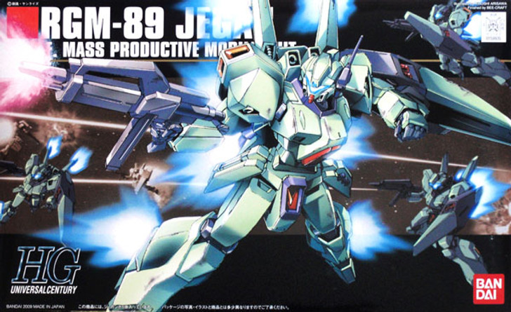 Bandai HGUC 097 Gundam RGM-89 JEGAN 1/144 Scale Kit